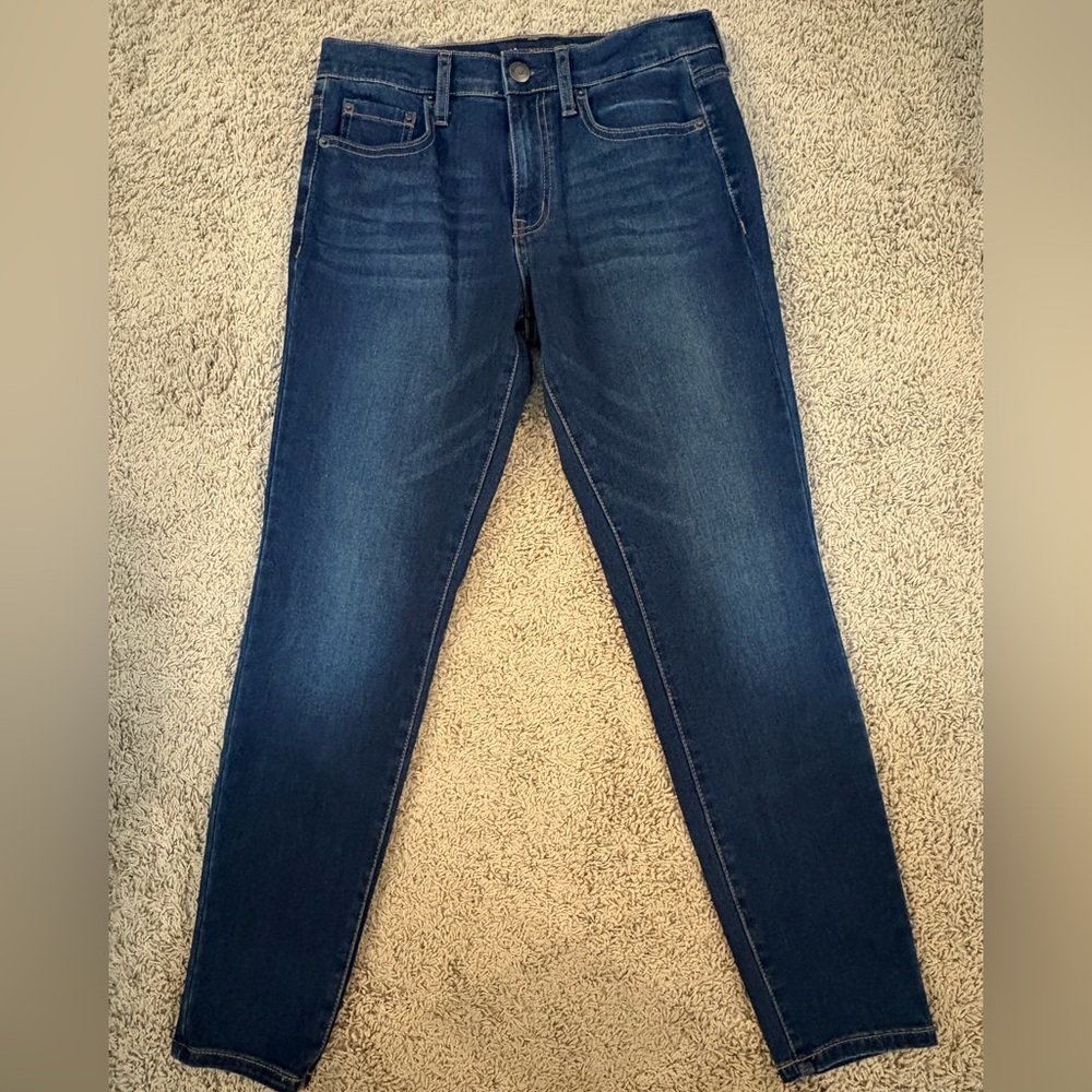 💙Aeropostale • Blue Straight Jeans Versatile Everyday Wear • 6 short - Picture 5 of 7